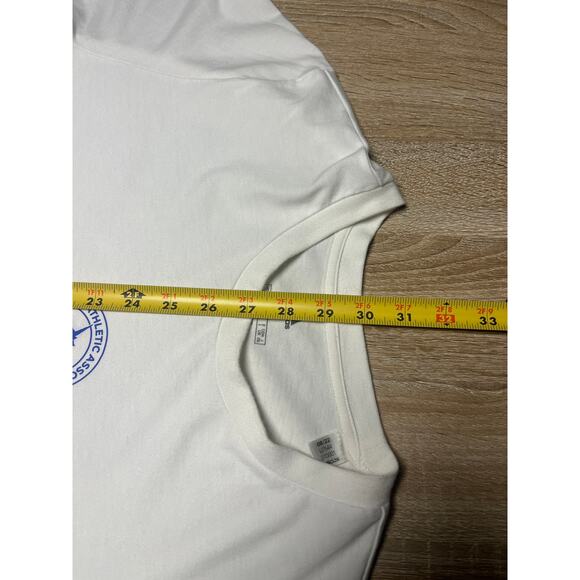 Adidas Boston Marathon 2023 Mens T Shirt Size L White Map Short Sleeve - Picture 4 of 5